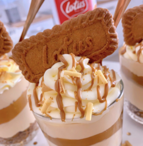 Pots de Cheesecake Biscoff : Un Délice Crémeux dans un Pot