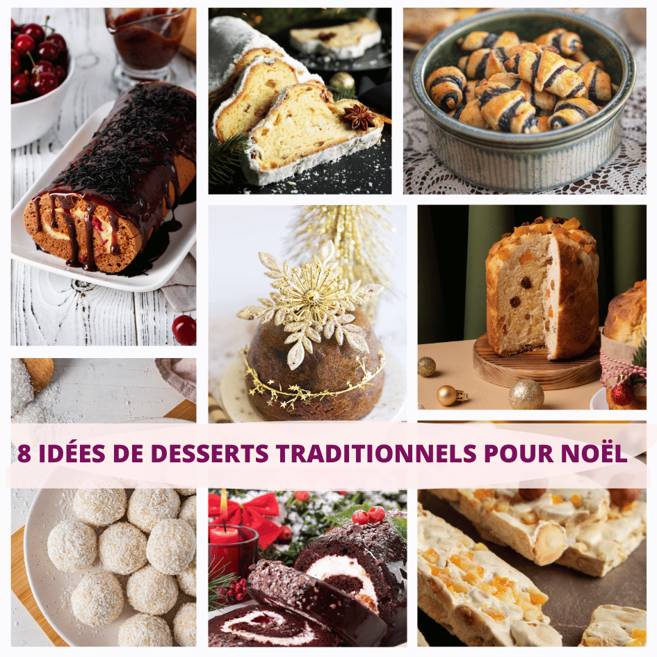 8 Idées de Desserts Traditionnels pour Noël