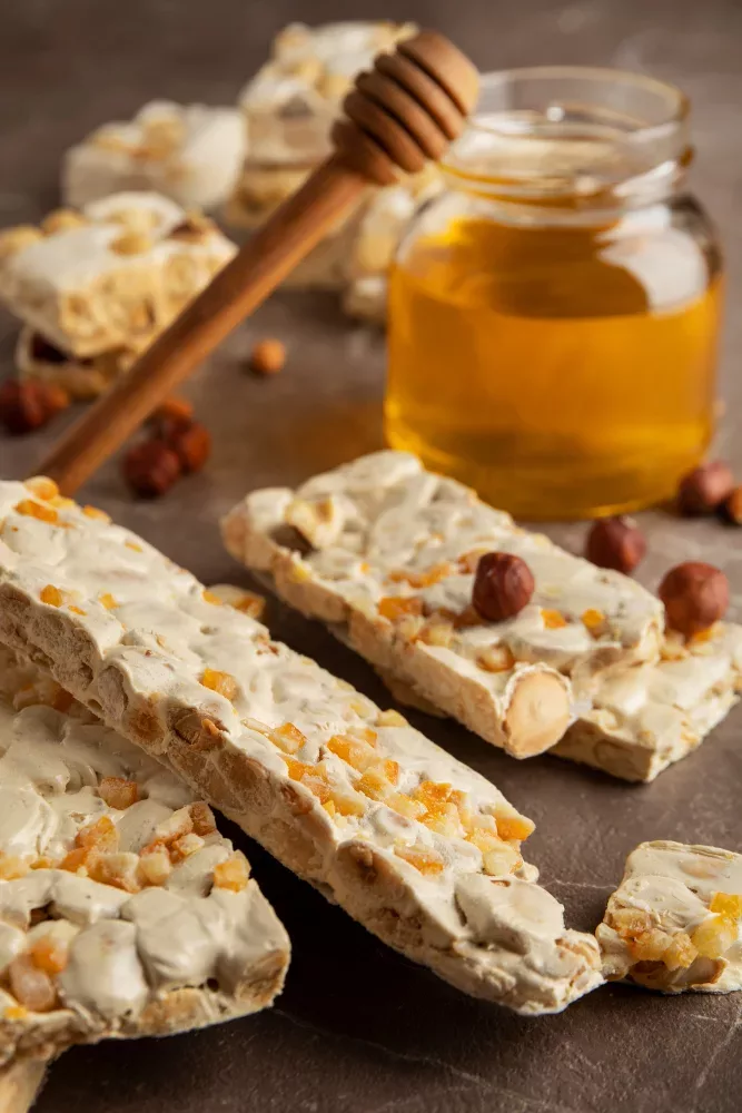 Nougat Espagnol aux Amandes