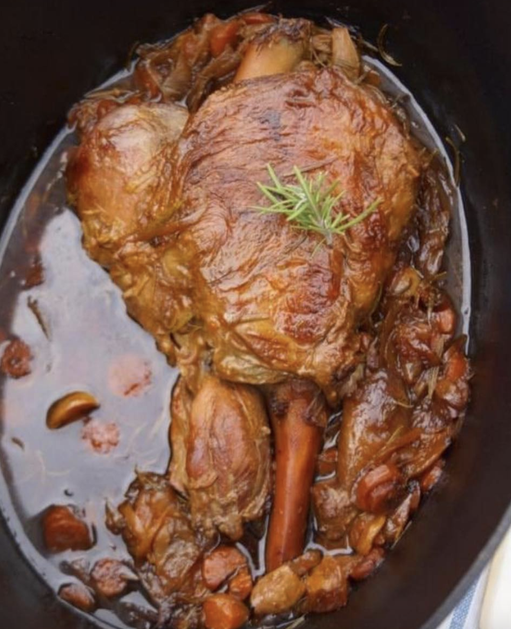 Recette Gigot d'Agneau Cocotte