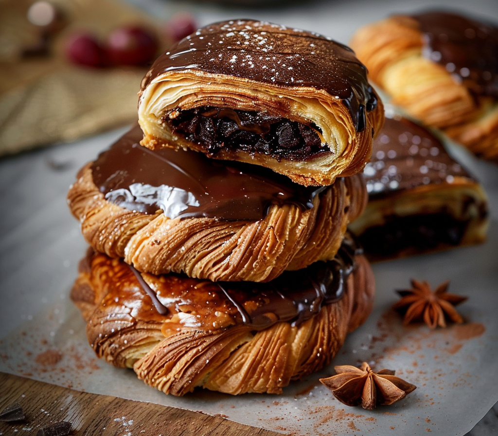 Recette facile de pains au chocolat maison | Comment faire des chocolatines croustillantes