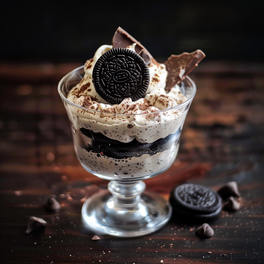 Parfait aux Oréos, Chocolat Noir et Baileys : Recette Gourmande et Facile