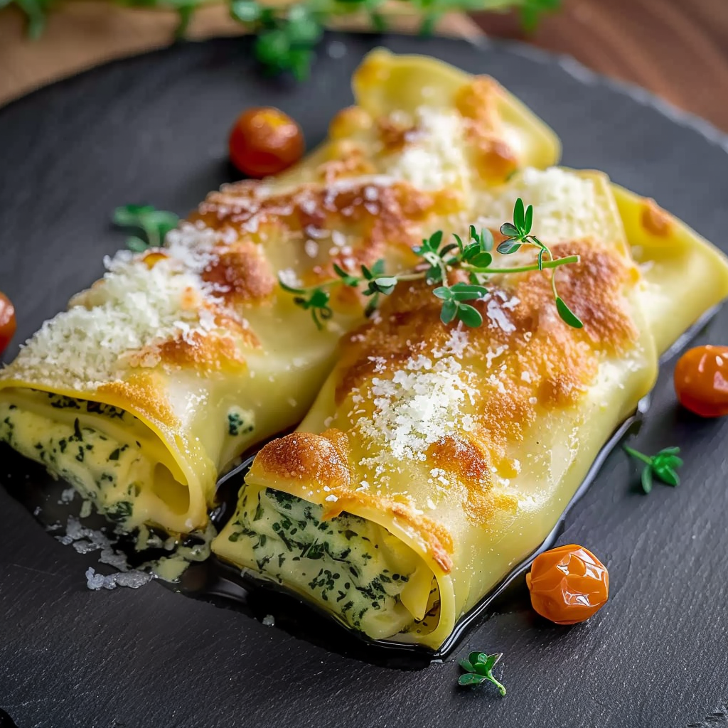 la recette des Cannelloni à la Sicilienne Healthy :