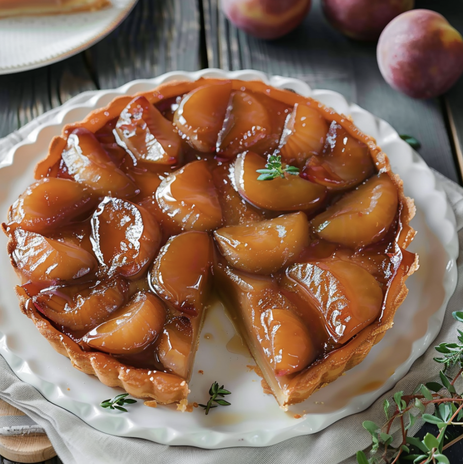 recette de tarte Tatin aux abricots