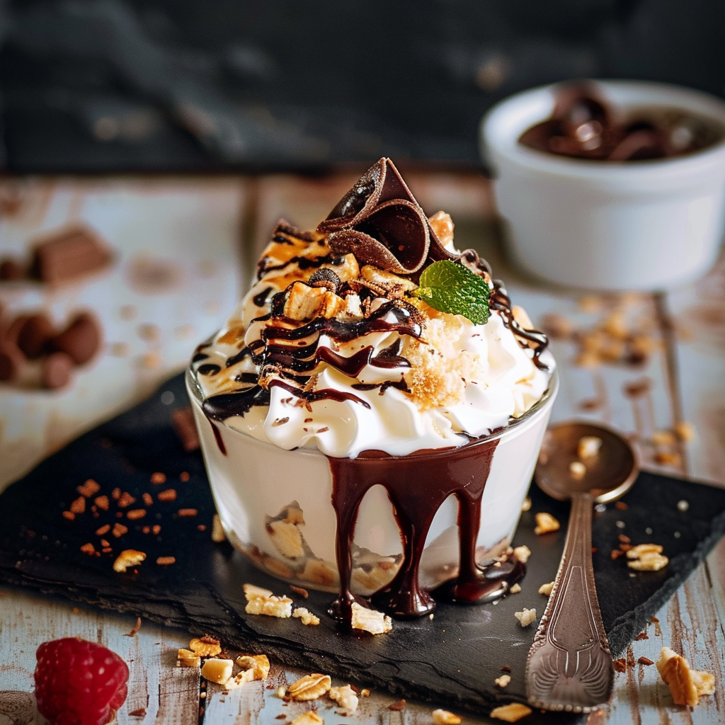 un Sundae fait maison